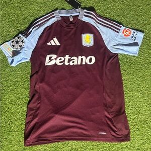 Aston Villa 24/25 Home Jersey Men’s Size M Asensio #21